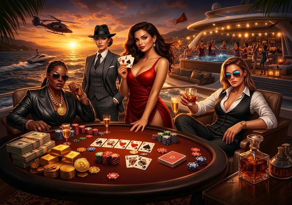 Personnage Mafia Casino — le parrain
